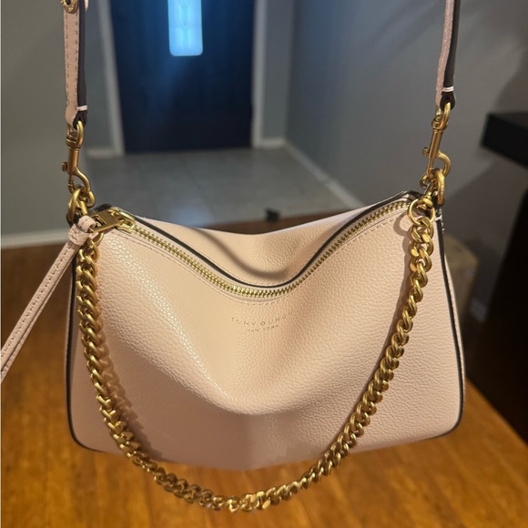 Tory Burch Handbags - Tory Burch Women's Pink Leather Shoulder Bag